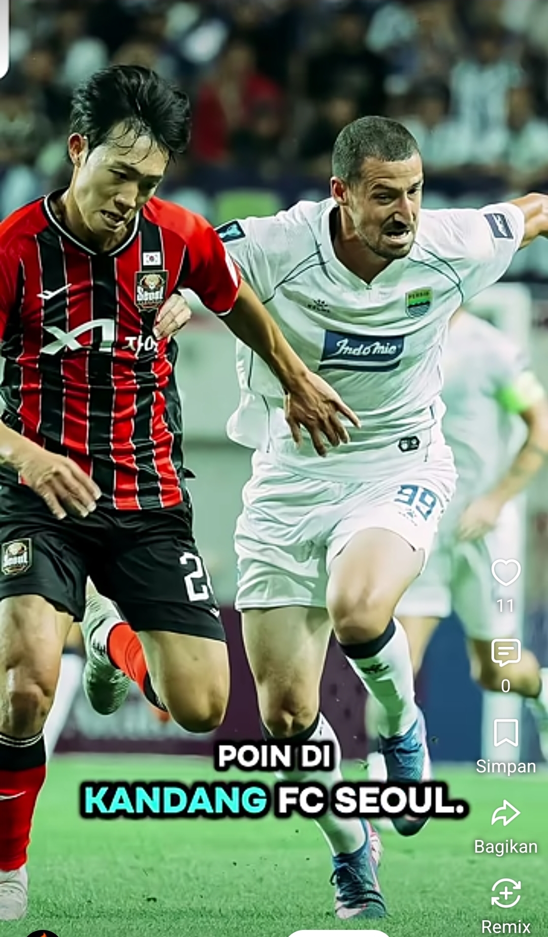 FC Seoul Vs Persib: Maung Bandung Menang 1-0 di ACL Two