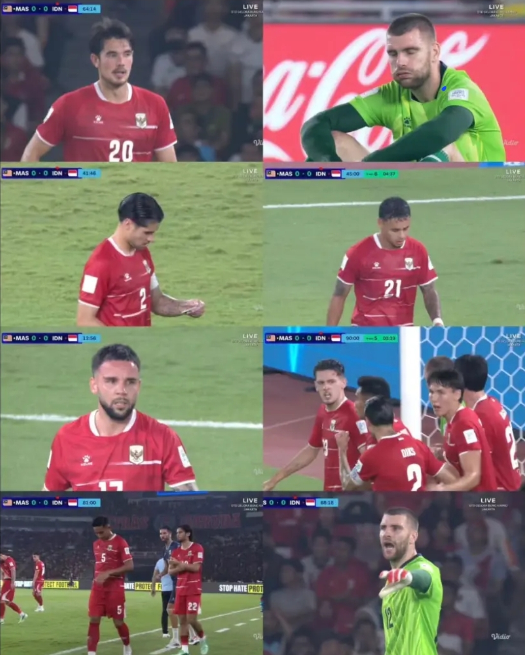 Salut! Timnas Indonesia Tahan Malaysia 0-0 Meski Main 10 Orang